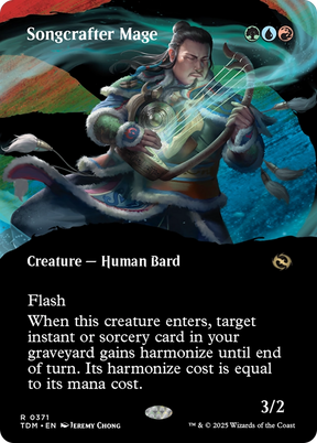 Magic: The Gathering - Songcrafter Mage Foil - Tarkir: Dragonstorm