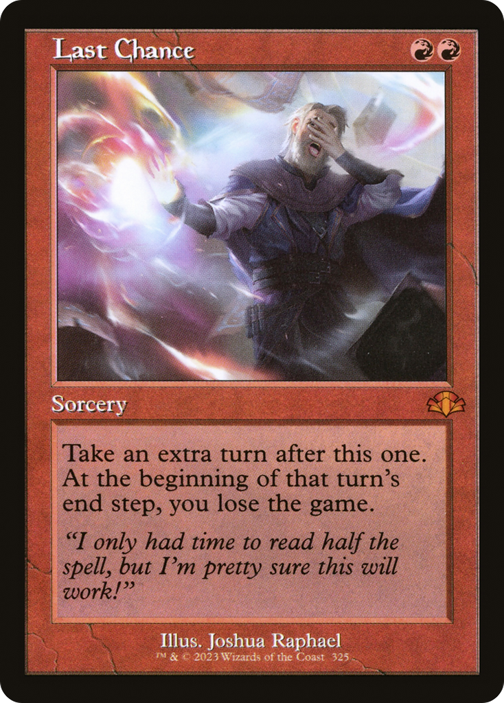 Magic: The Gathering - Last Chance Foil - Dominaria Remastered