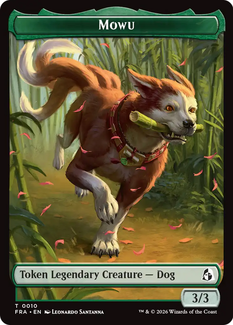 Magic: The Gathering - Mowu Token - Reality Fracture Tokens