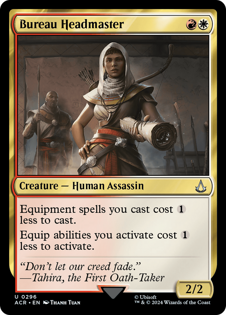 Magic: The Gathering - Bureau Headmaster - Assassin's Creed