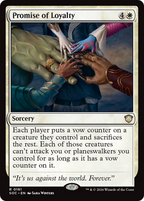 Magic: The Gathering - Promise of Loyalty - Secrets of Strixhaven Commander