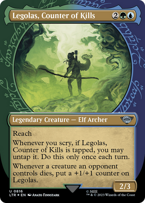 Magic: The Gathering - Legolas, Counter of Kills Foil - The Lord of the Rings: Tales of Middle-earth