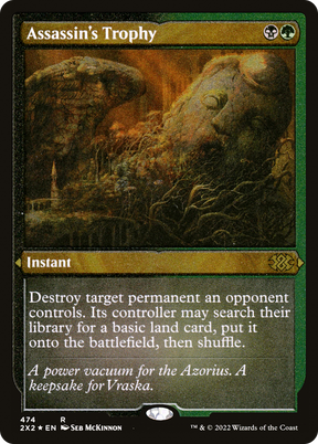 Magic: The Gathering - Assassin's Trophy Foil - Double Masters 2022