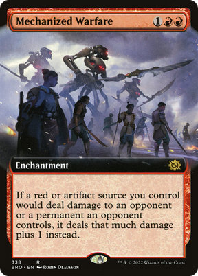 Magic: The Gathering - Mechanized Warfare Foil - The Brothers' War