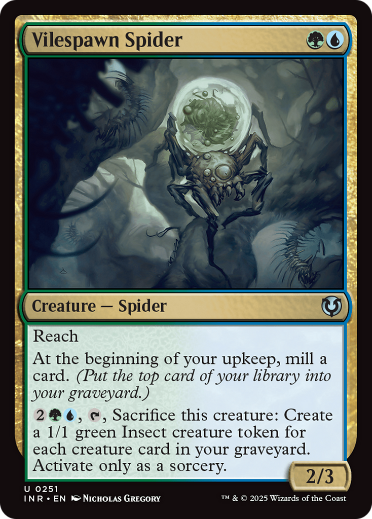 Magic: The Gathering - Vilespawn Spider - Innistrad Remastered