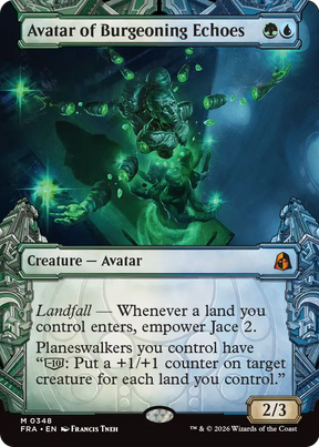 Magic: The Gathering - Avatar of Burgeoning Echoes Foil - Reality Fracture