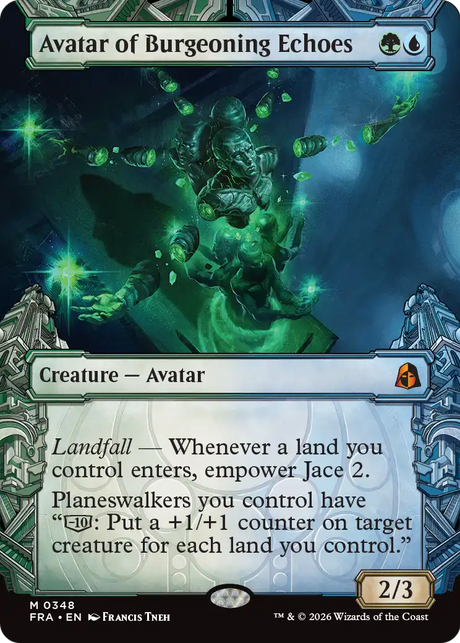 Magic: The Gathering - Avatar of Burgeoning Echoes Foil - Reality Fracture