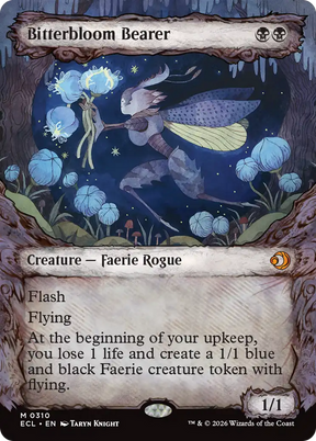 Magic: The Gathering - Bitterbloom Bearer Foil - Lorwyn Eclipsed