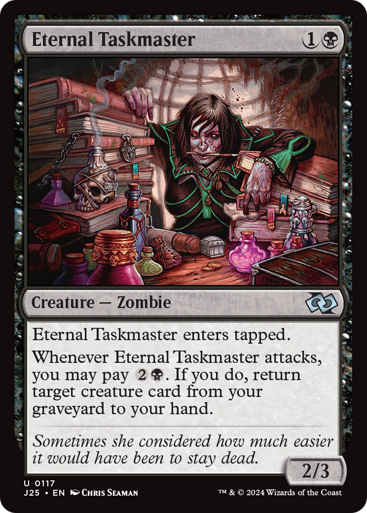 Magic: The Gathering - Eternal Taskmaster - Foundations Jumpstart