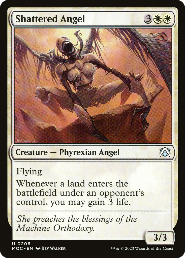 Magic: The Gathering - Shattered Angel - March of the Machine Commander