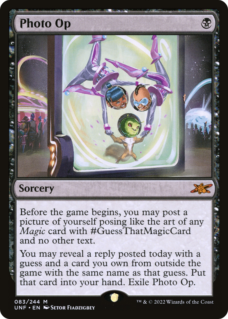 Magic: The Gathering - Photo Op - Unfinity