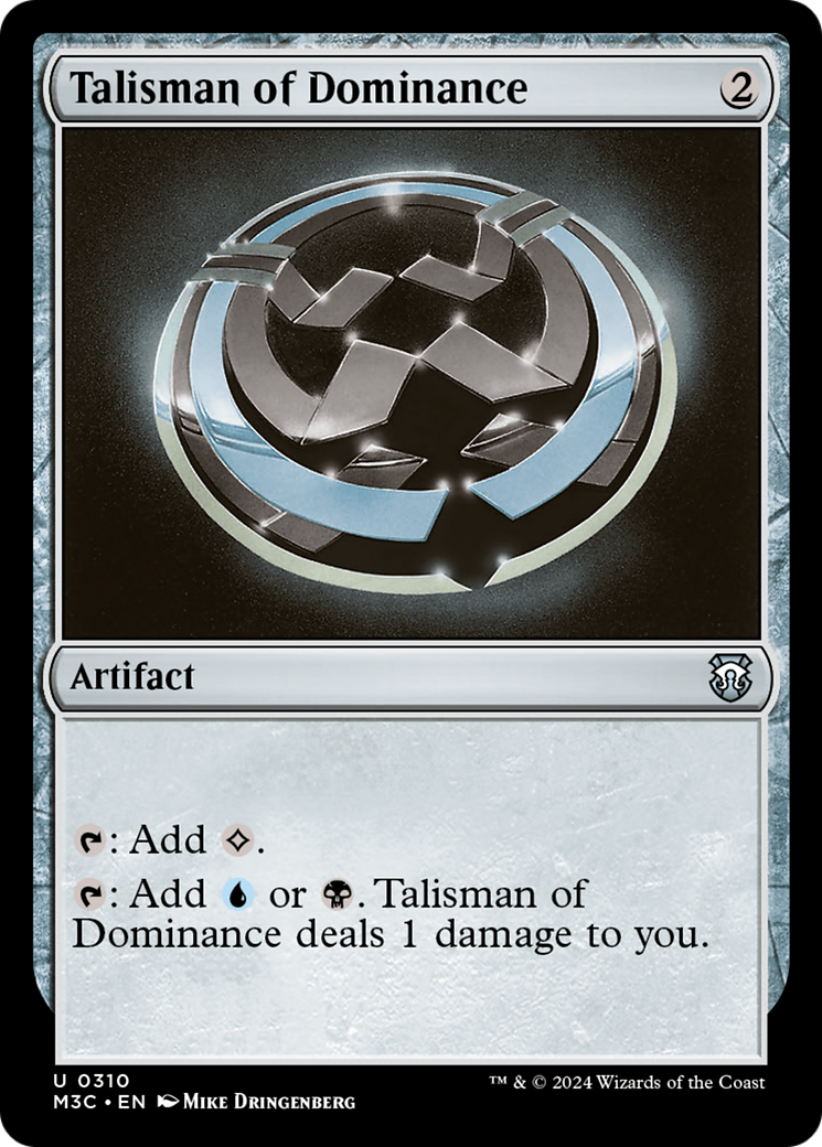 Magic: The Gathering - Talisman of Dominance - Modern Horizons 3 Commander