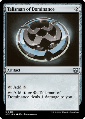 Magic: The Gathering - Talisman of Dominance - Modern Horizons 3 Commander