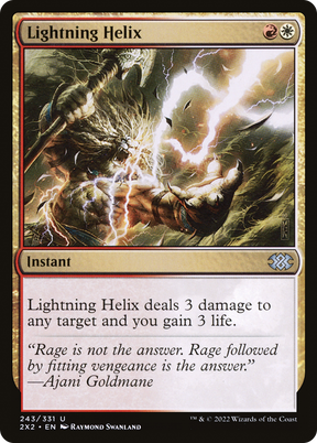Magic: The Gathering - Lightning Helix Foil - Double Masters 2022