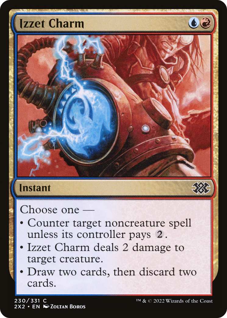 Magic: The Gathering - Izzet Charm Foil - Double Masters 2022