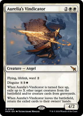 Magic: The Gathering - Aurelia's Vindicator - Murders at Karlov Manor