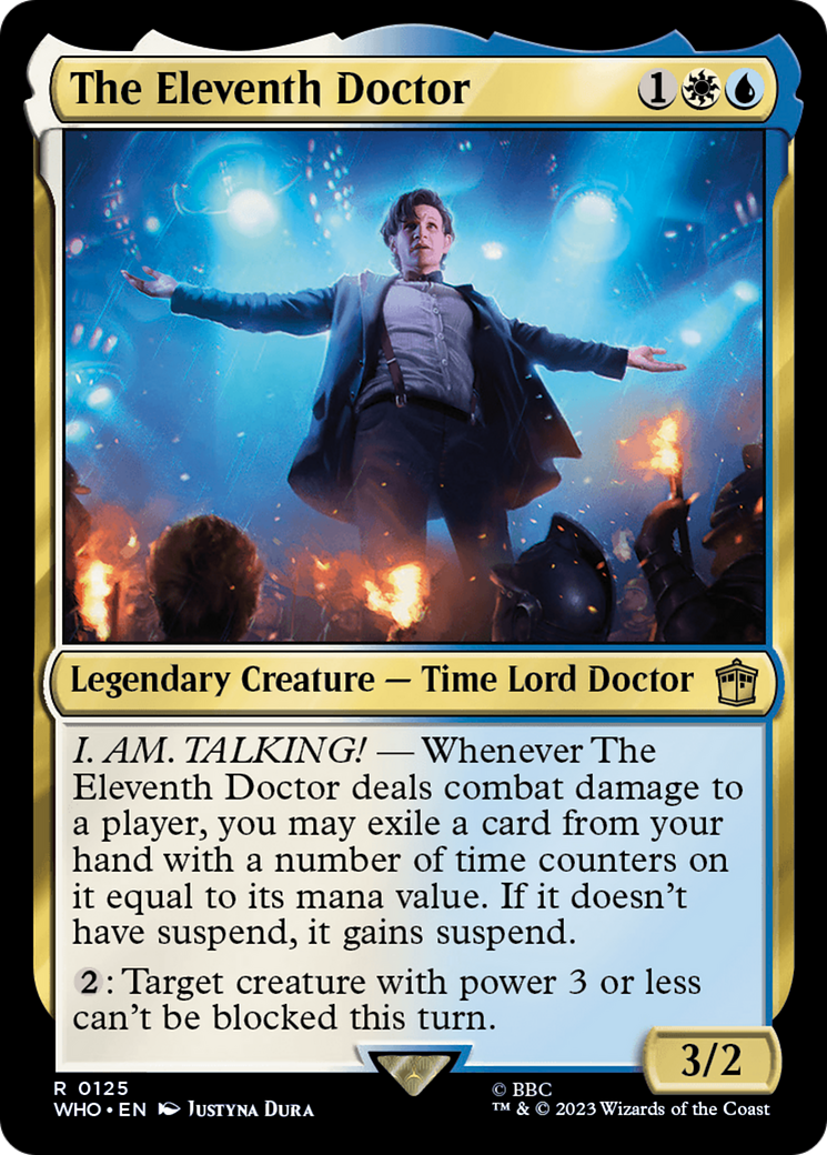 Magic: The Gathering - The Eleventh Doctor Foil - Doctor Who