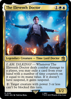 Magic: The Gathering - The Eleventh Doctor Foil - Doctor Who