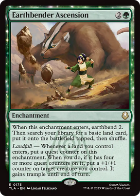 Magic: The Gathering - Earthbender Ascension Foil - Avatar: The Last Airbender