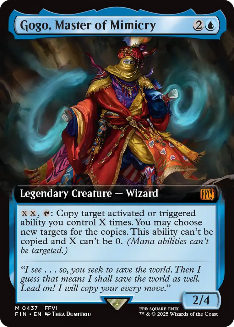 Magic: The Gathering - Gogo, Master of Mimicry - Final Fantasy