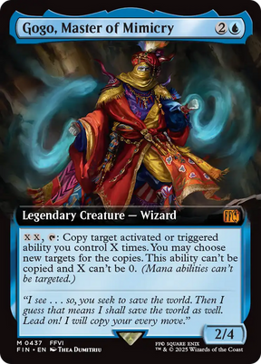 Magic: The Gathering - Gogo, Master of Mimicry - Final Fantasy