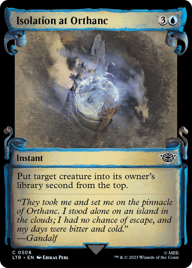 Magic: The Gathering - Isolation at Orthanc - The Lord of the Rings: Tales of Middle-earth