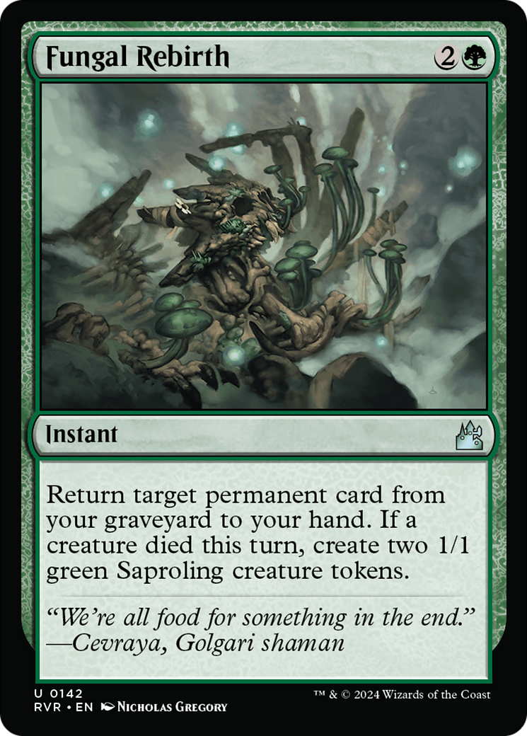 Magic: The Gathering - Fungal Rebirth - Ravnica Remastered