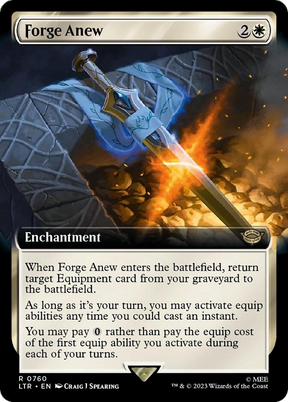 Magic: The Gathering - Forge Anew Foil - The Lord of the Rings: Tales of Middle-earth