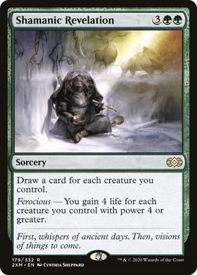 Magic: The Gathering - Shamanic Revelation Foil - Double Masters