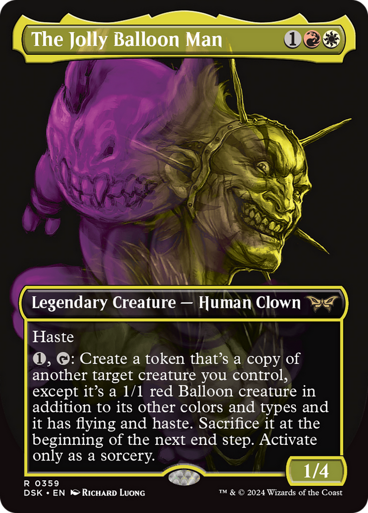 Magic: The Gathering - The Jolly Balloon Man - Duskmourn: House of Horror