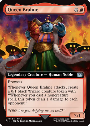 Magic: The Gathering - Queen Brahne - Final Fantasy