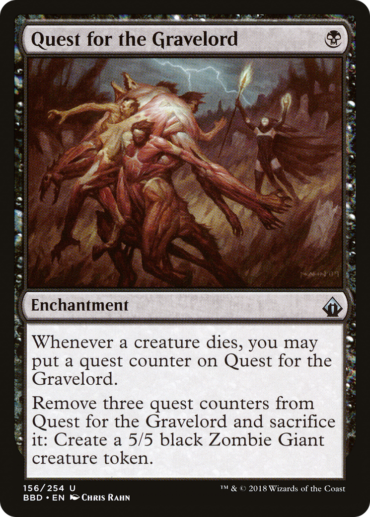 Magic: The Gathering - Quest for the Gravelord Foil - Battlebond
