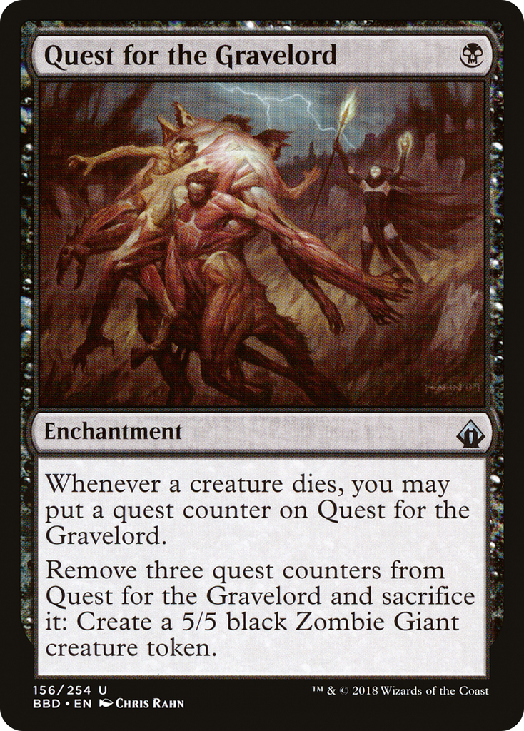 Magic: The Gathering - Quest for the Gravelord Foil - Battlebond