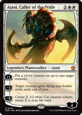 Magic: The Gathering - Ajani, Caller of the Pride - Foundations