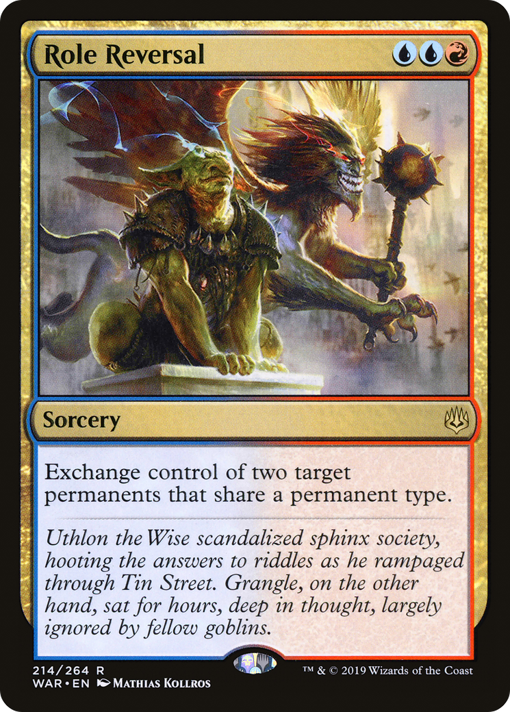 Magic: The Gathering - Role Reversal Foil - War of the Spark