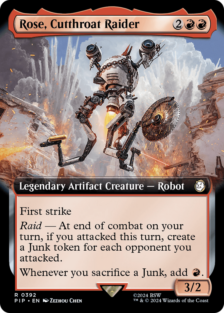 Magic: The Gathering - Rose, Cutthroat Raider Foil - Fallout