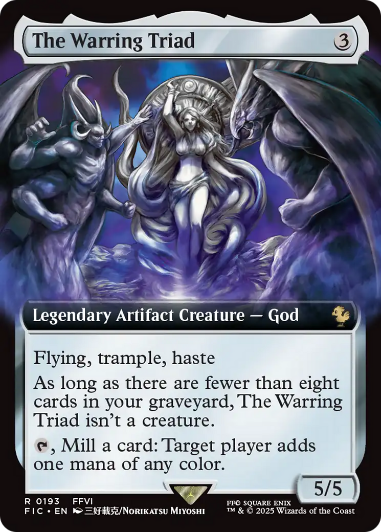 Magic: The Gathering - The Warring Triad - Final Fantasy Commander