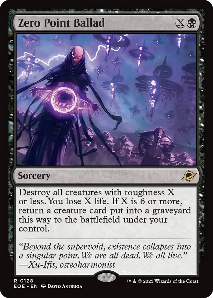 Magic: The Gathering - Zero Point Ballad Foil - Edge of Eternities
