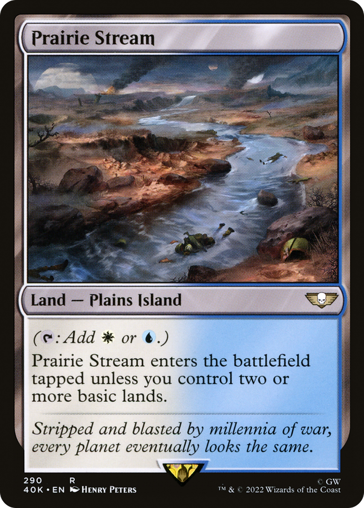 Magic: The Gathering - Prairie Stream - Warhammer 40000 Commander