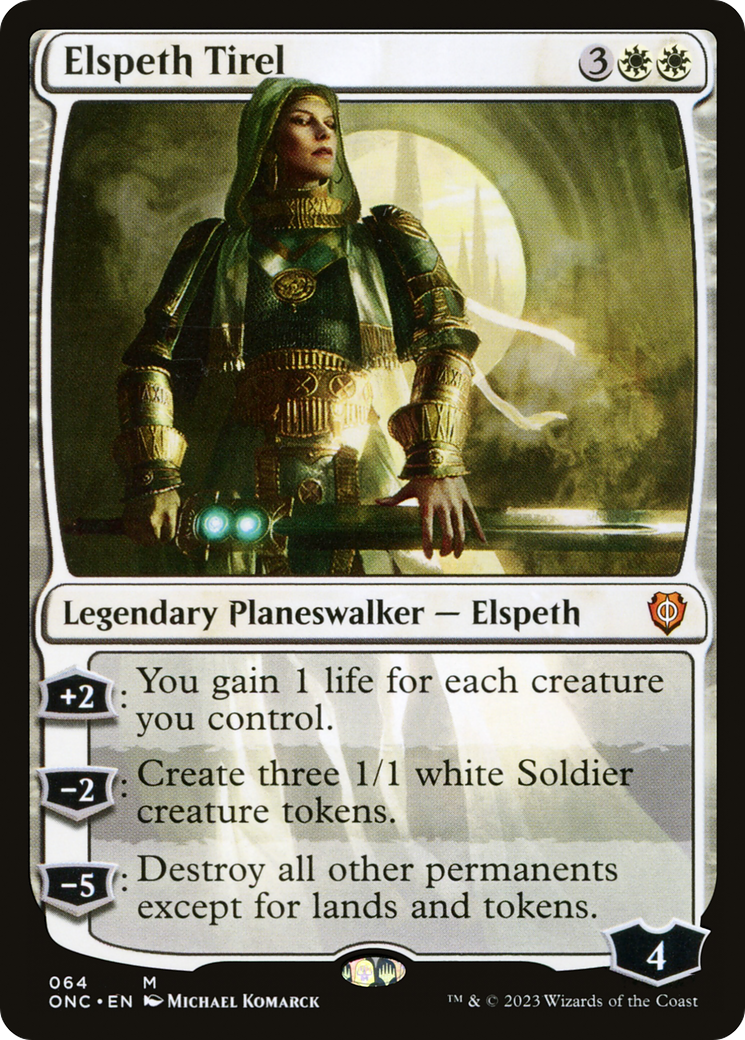 Magic: The Gathering - Elspeth Tirel - Phyrexia: All Will Be One Commander