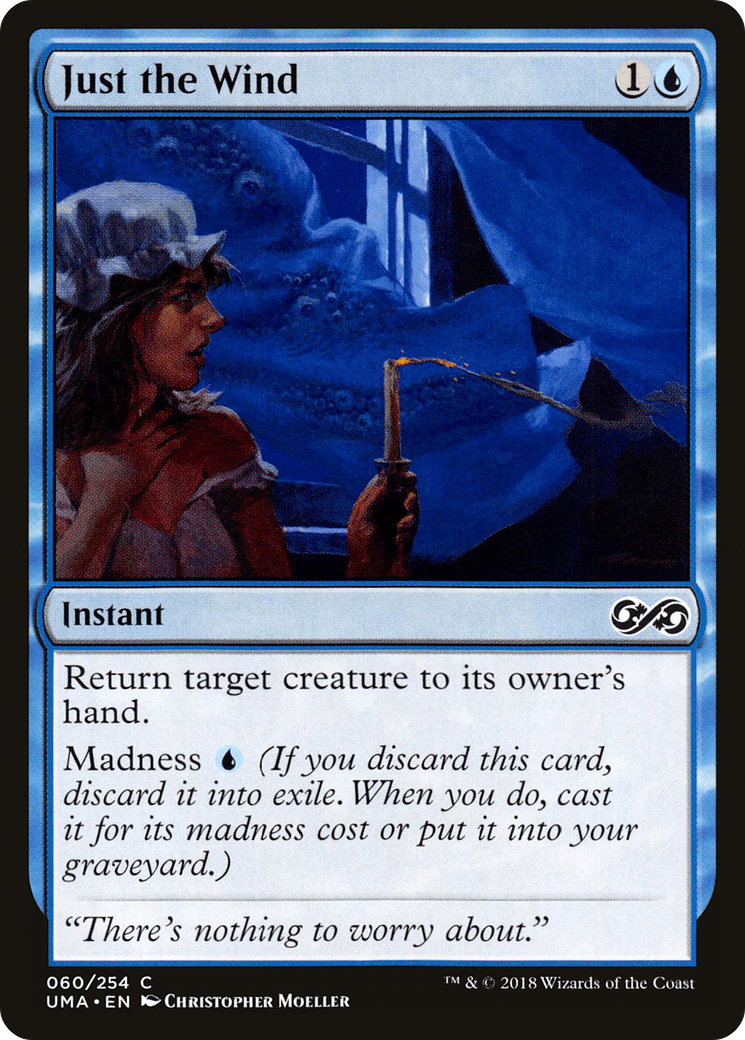 Magic: The Gathering - Just the Wind Foil - Ultimate Masters