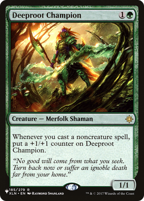 Magic: The Gathering - Deeproot Champion - The List