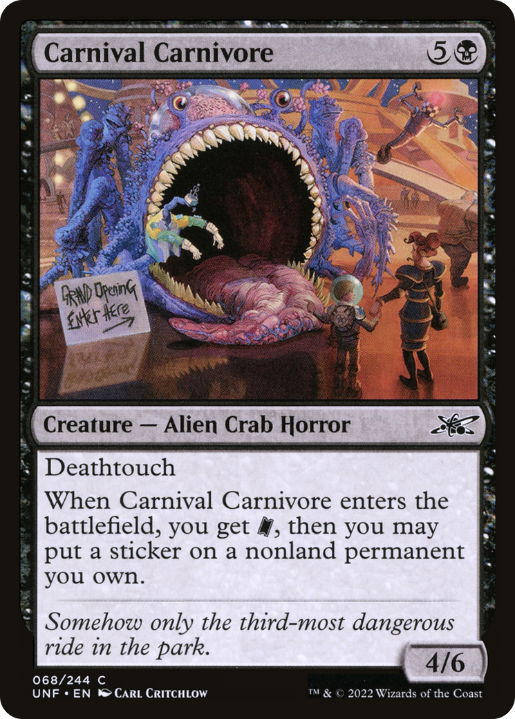 Magic: The Gathering - Carnival Carnivore - Unfinity