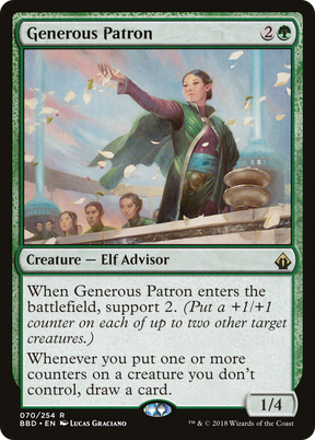 Magic: The Gathering - Generous Patron Foil - Battlebond