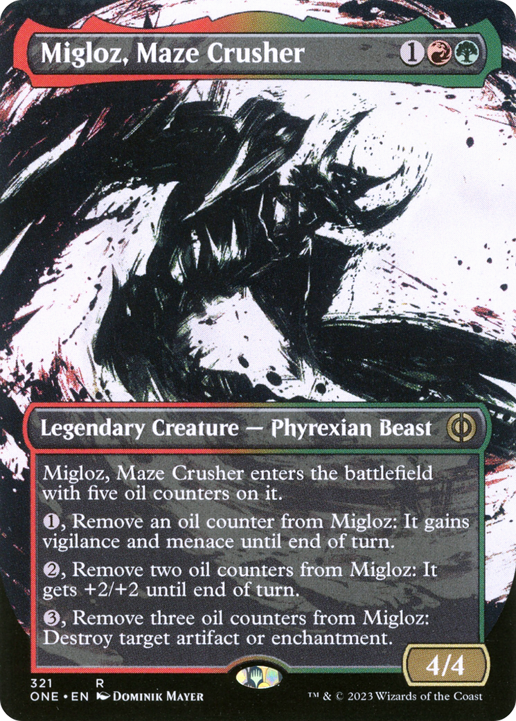 Magic: The Gathering - Migloz, Maze Crusher - Phyrexia: All Will Be One