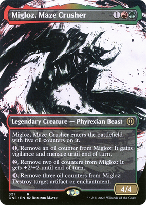 Magic: The Gathering - Migloz, Maze Crusher - Phyrexia: All Will Be One
