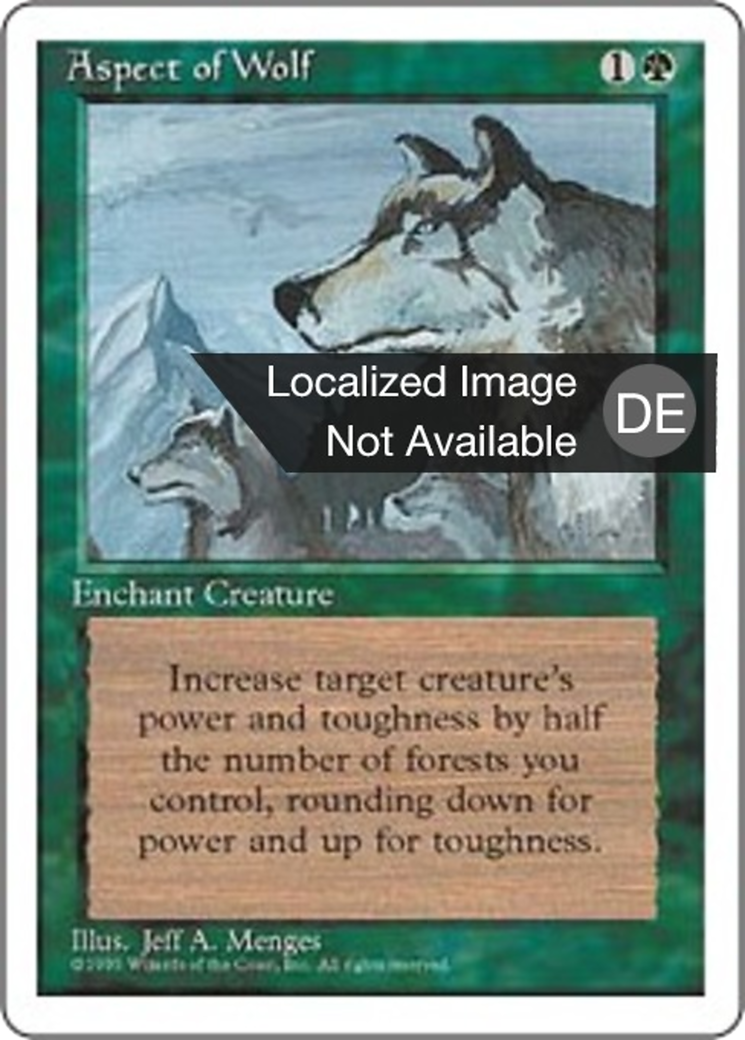 Magic: The Gathering - Wolfsblut - Fourth Edition