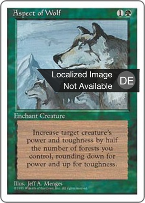 Magic: The Gathering - Wolfsblut - Fourth Edition