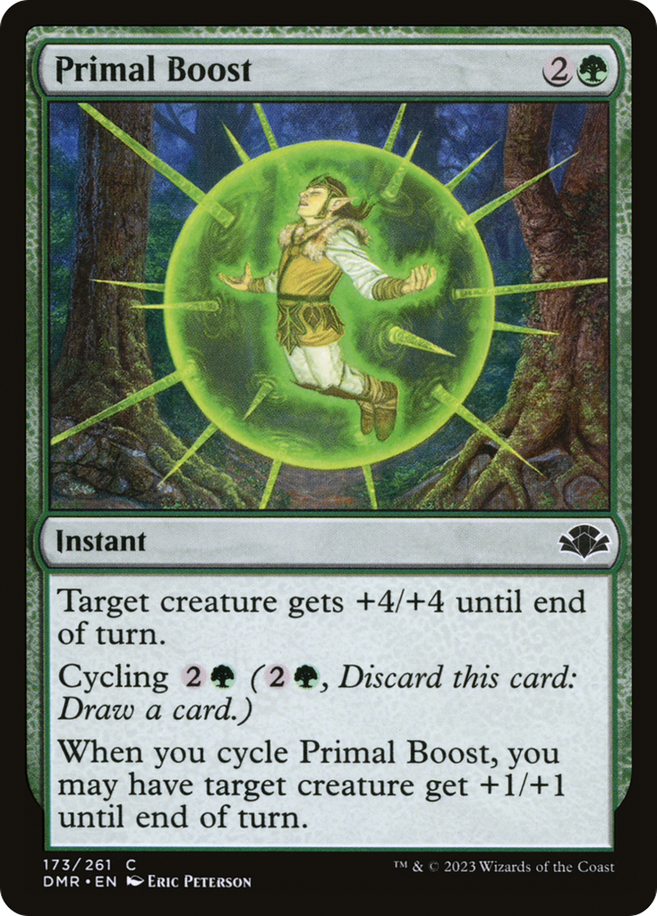 Magic: The Gathering - Primal Boost Foil - Dominaria Remastered