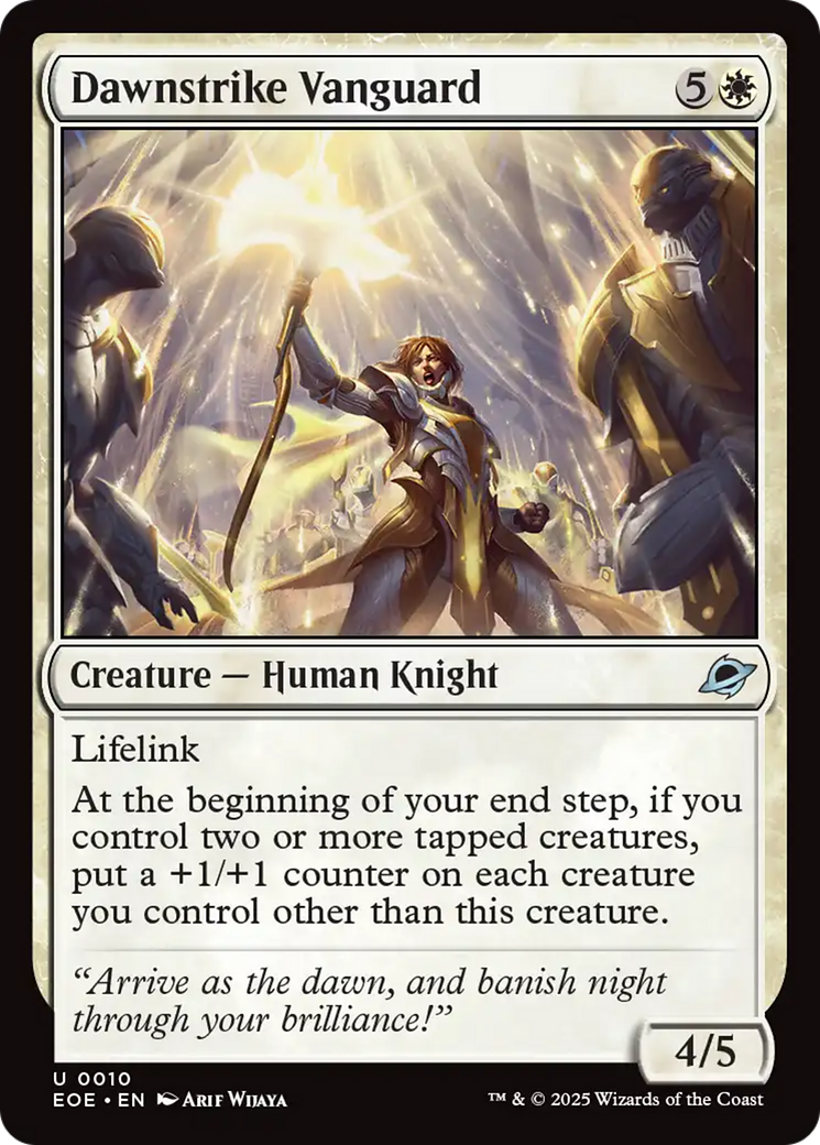 Magic: The Gathering - Dawnstrike Vanguard - Edge of Eternities